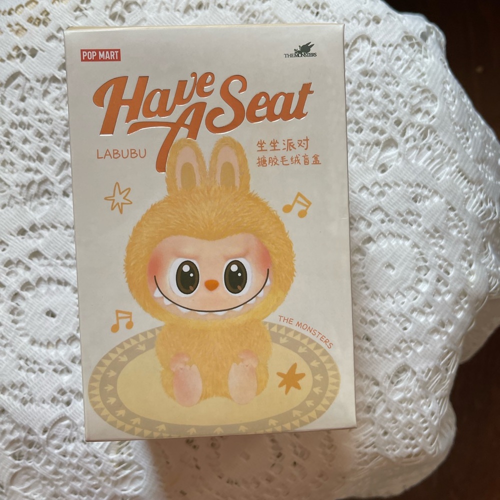 Labubu Popmart Have A Seat Mystery doll